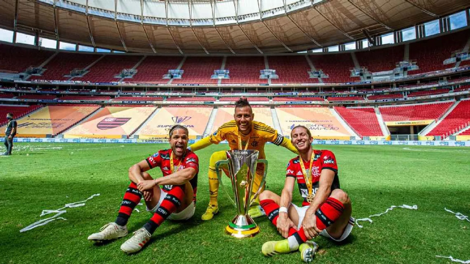 Diego Alves indica desempenho do Flamengo com Filipe Luís: “Tipo Jesus”