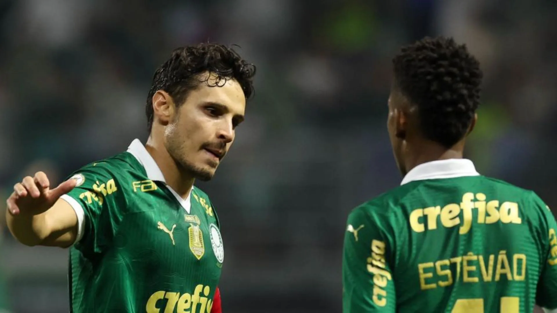 Palmeiras: Estêvão, Veiga e Rony revelam ídolos no futebol