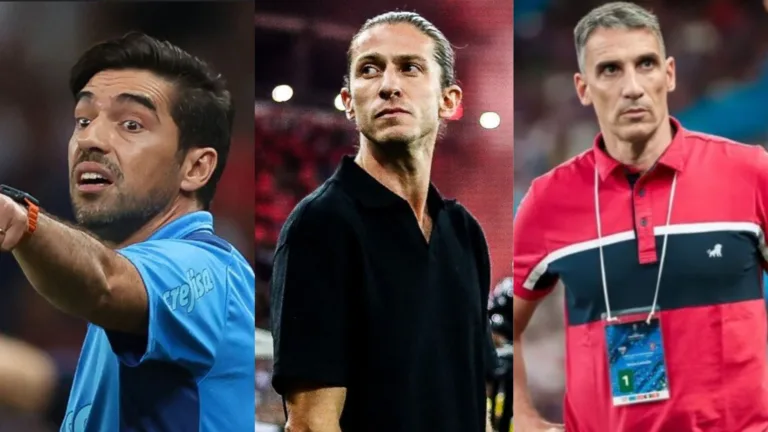 Filipe Luís, Abel Ferreira e Vojvoda abrem o jogo sobre o título do Brasileirão Série A