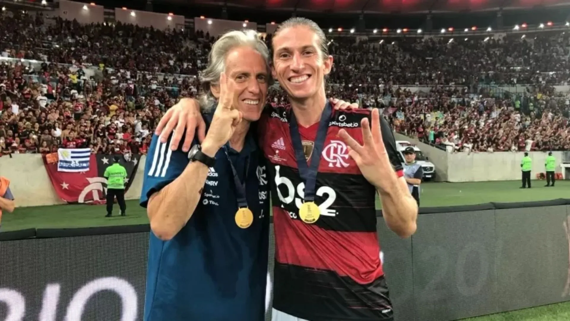 RMP revela segredo de Jorge Jesus sobre Filipe Luís no Flamengo: “Jamais contaria”