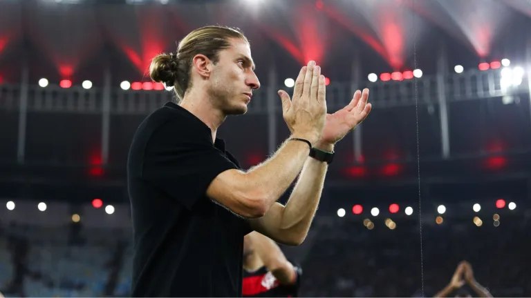 Filipe Luís, do Flamengo, é sincero ao falar sobre Gabigol: “Não está”