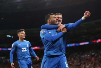 Grécia x Inglaterra