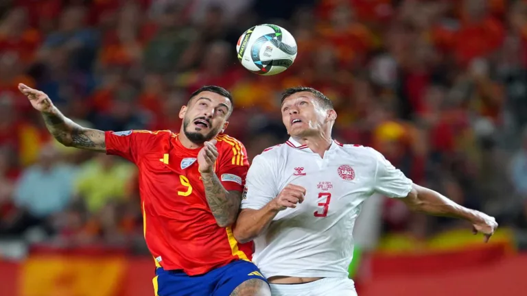 Espanha bate a Dinamarca e lidera Grupo 4 da Liga das Nações