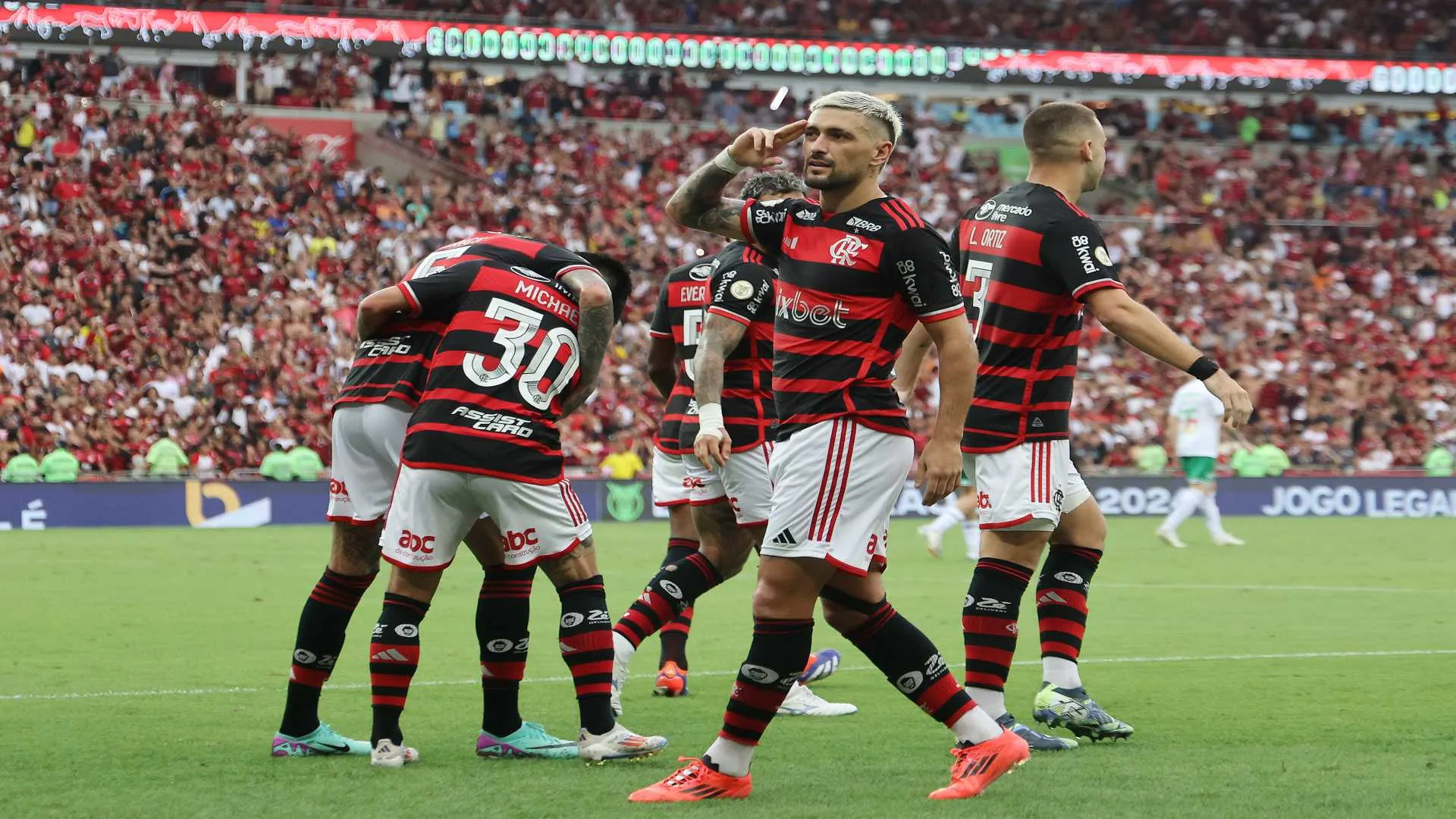 Dominante, Flamengo bate o Juventude pelo Brasileirão Série A