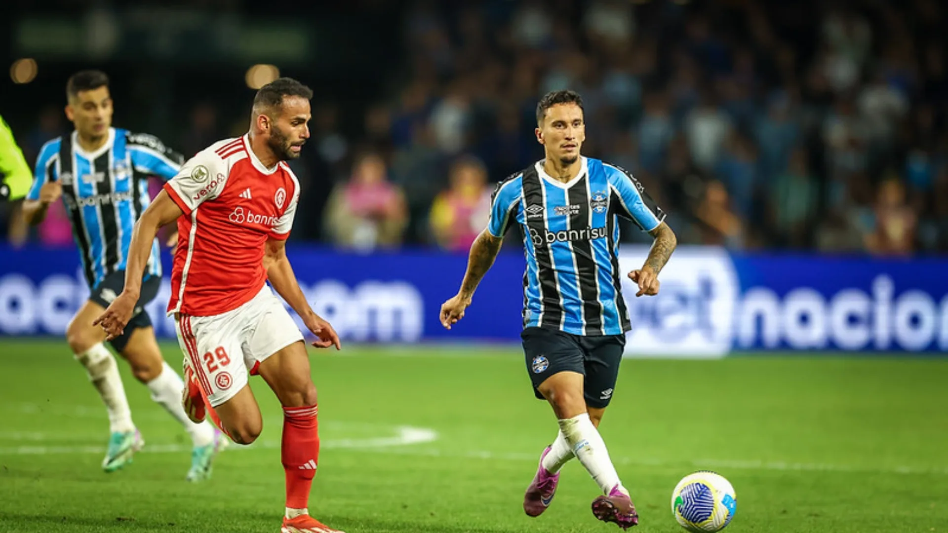 Brasileirão Série A: Inter hoje tem seis desfalques contra o Grêmio