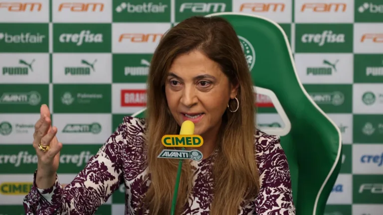 Leila Pereira garante respeito ao valorizar rival do Palmeiras: “Belo trabalho”