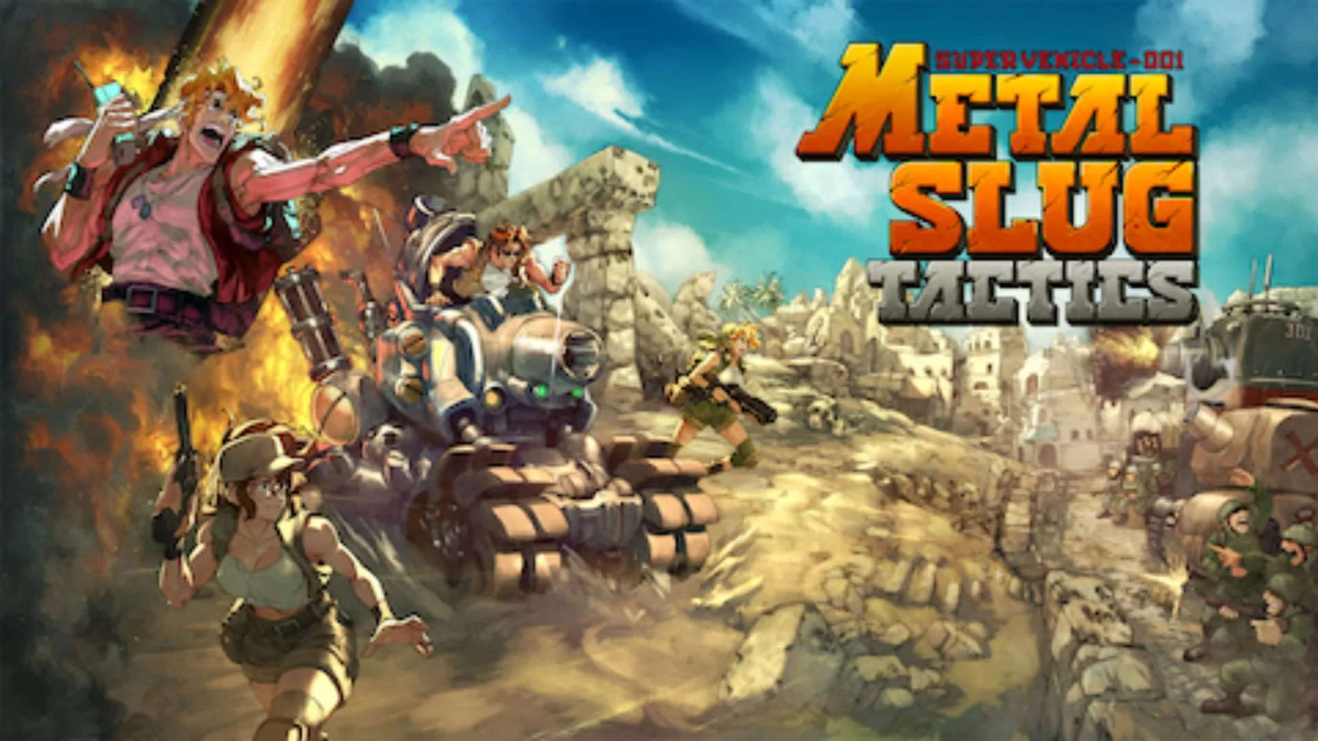 Metal Slug Tactics: divulgada data de lançamento e detalhes do combate