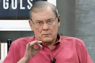 Milton Neves, em programa da Band