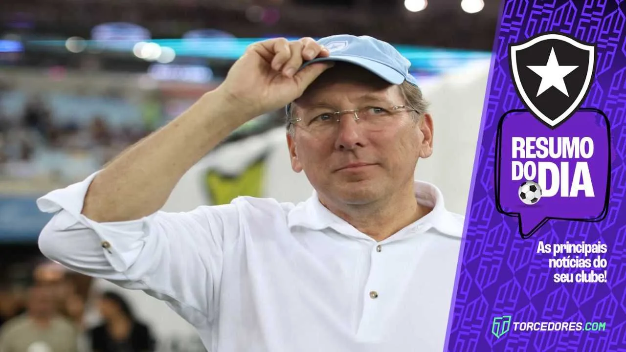 Botafogo hoje (18/10): John Textor em jogo, Júnior Santos é poupado e mais