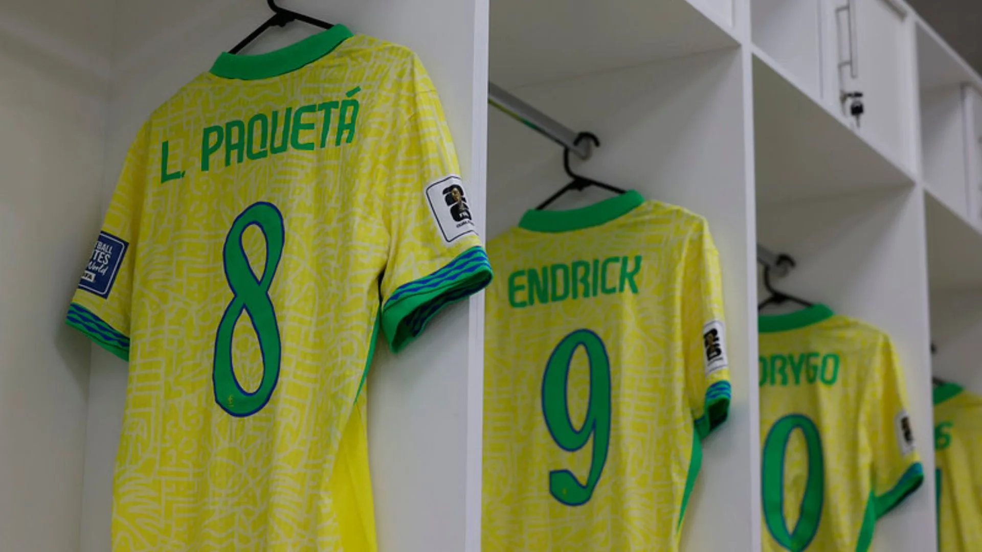 Seleção brasileira já tem numeração oficial para jogos das Eliminatórias; confira