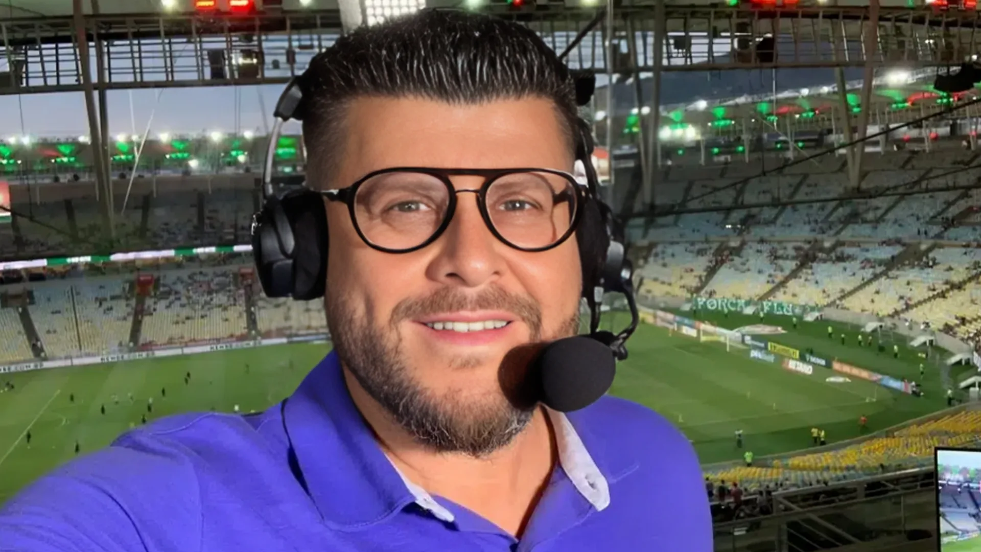 Flávio Ricco sugere mais oportunidades para narrador na Globo: “Passou muito da hora”