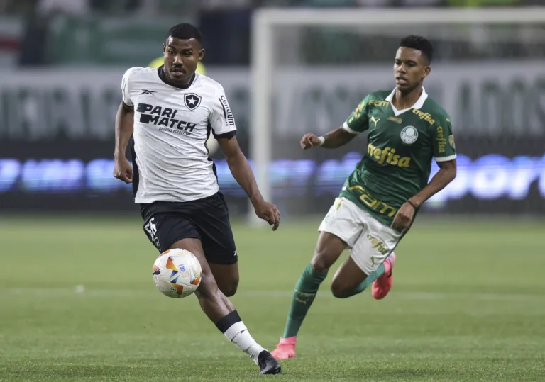 Palmeiras tem distância menor do Botafogo do que no Brasileirão de 2023 na mesma rodada