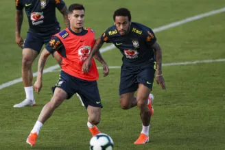 Philippe Coutinho e Neymar