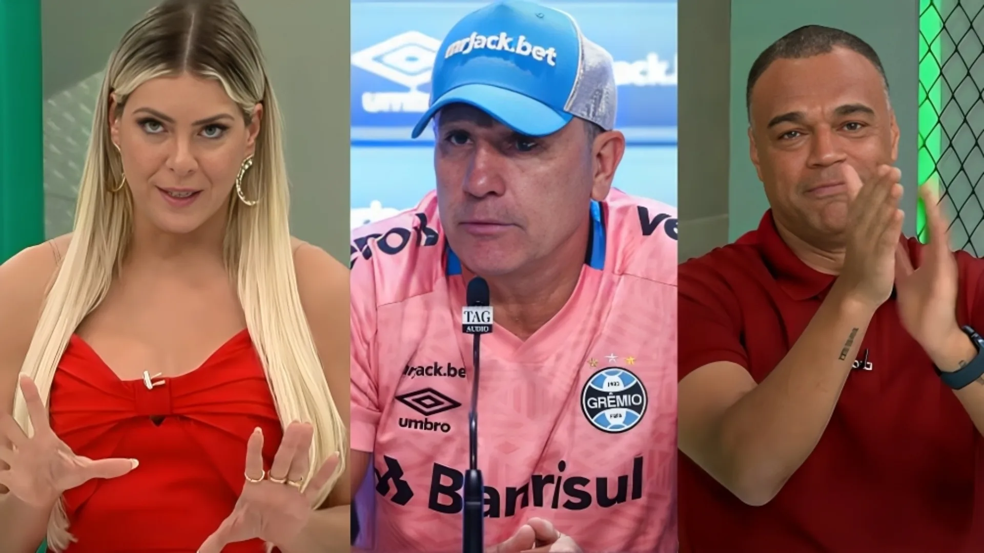 Renata Fan detona Renato Gaúcho após Gre-Nal 443 e surpreende Denílson: “Que apelada” 