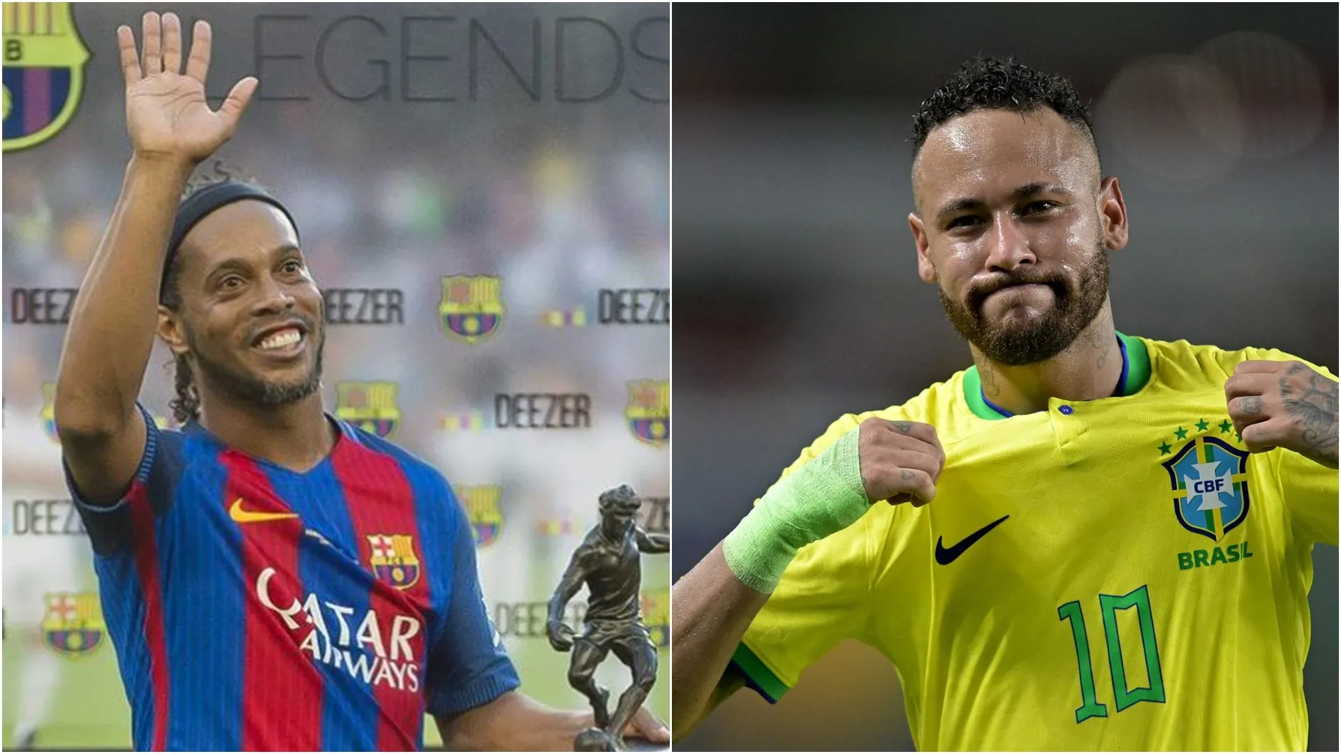 Rafael Oliveira não pipoca e elege o melhor entre Neymar e Ronaldinho Gaúcho: “Mais completo”