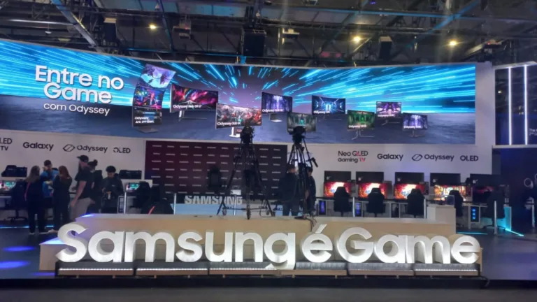 Samsung apresenta tecnologias para gamers na BGS 2024