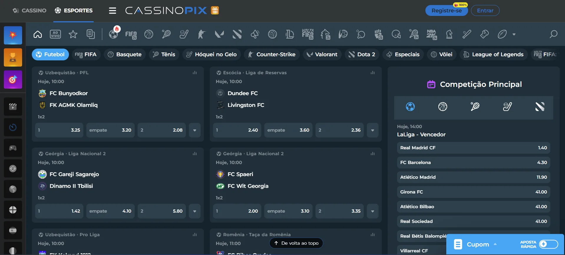 site cassinopix brasil