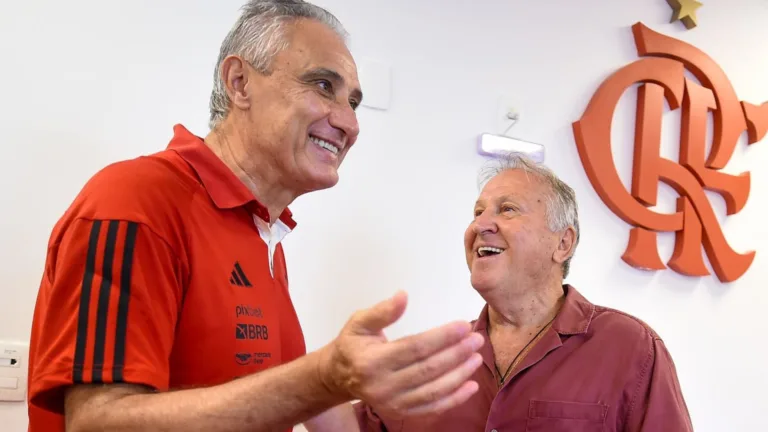 Tite “esquece” trabalho no Flamengo ao sinalizar status de Zico