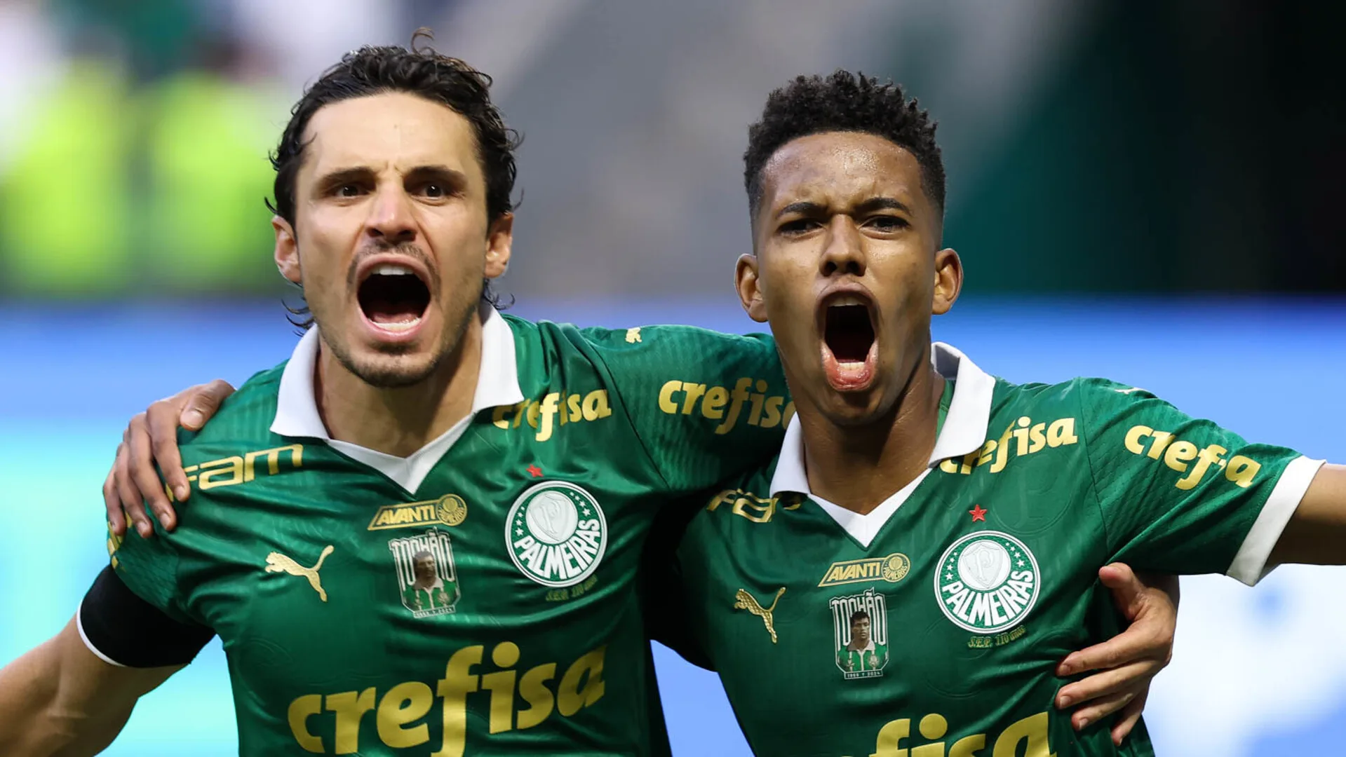 Estêvão, Flaco López e Veiga podem encerrar jejum do Palmeiras no Brasileirão