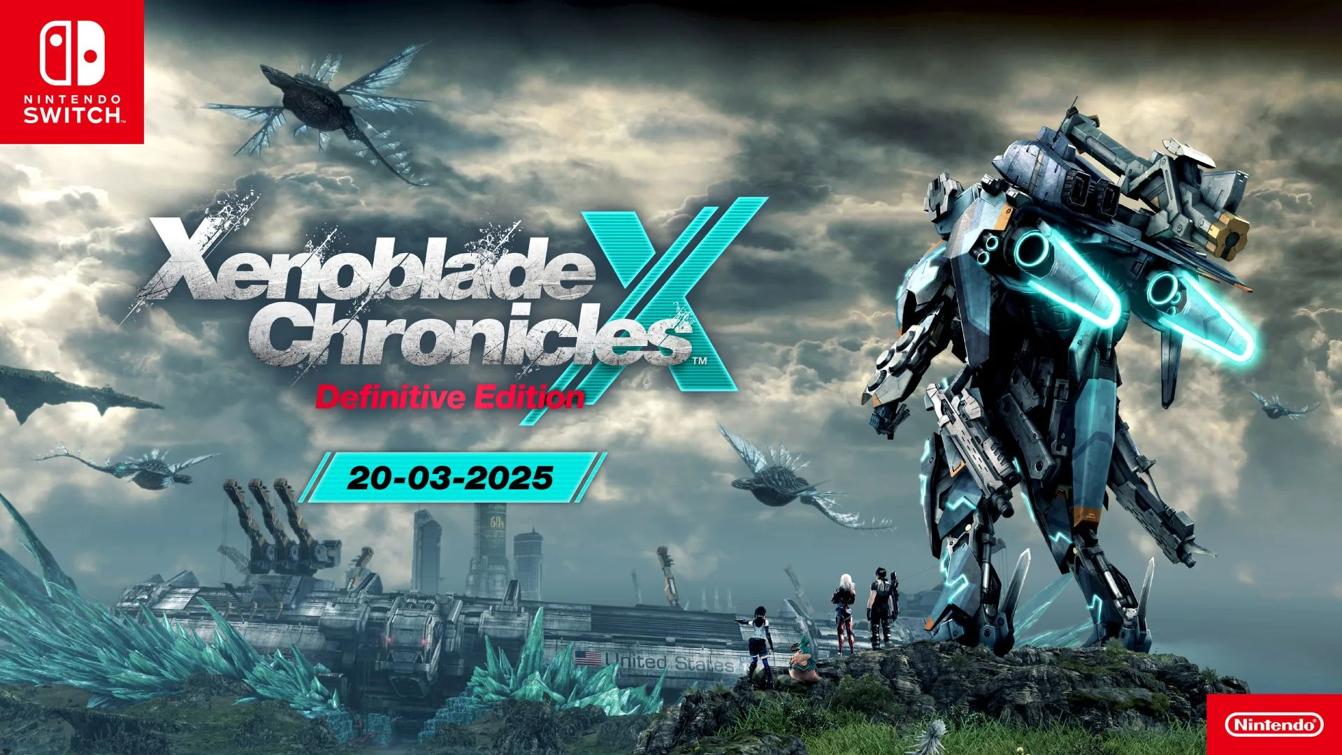 Xenoblade Chronicles X: Definitive Edition chega em março de 2025