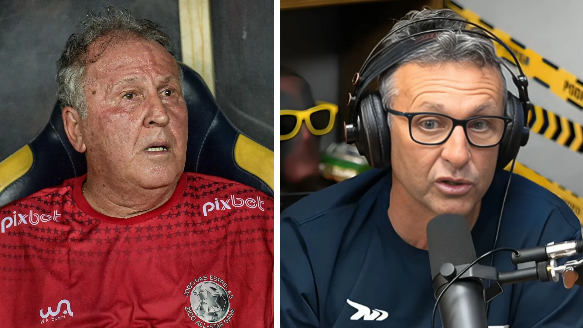 Zico e Craque Neto exaltam camisa 10 histórico da seleção: “Subestimado”