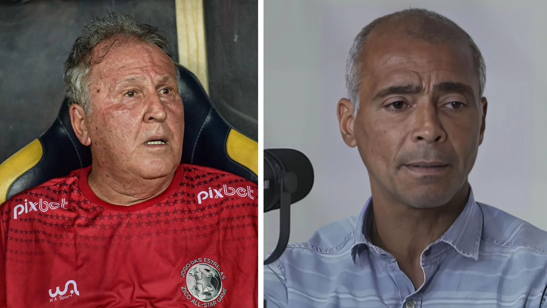 Zico e Romário indicam melhor técnico na história do futebol: “O maior”