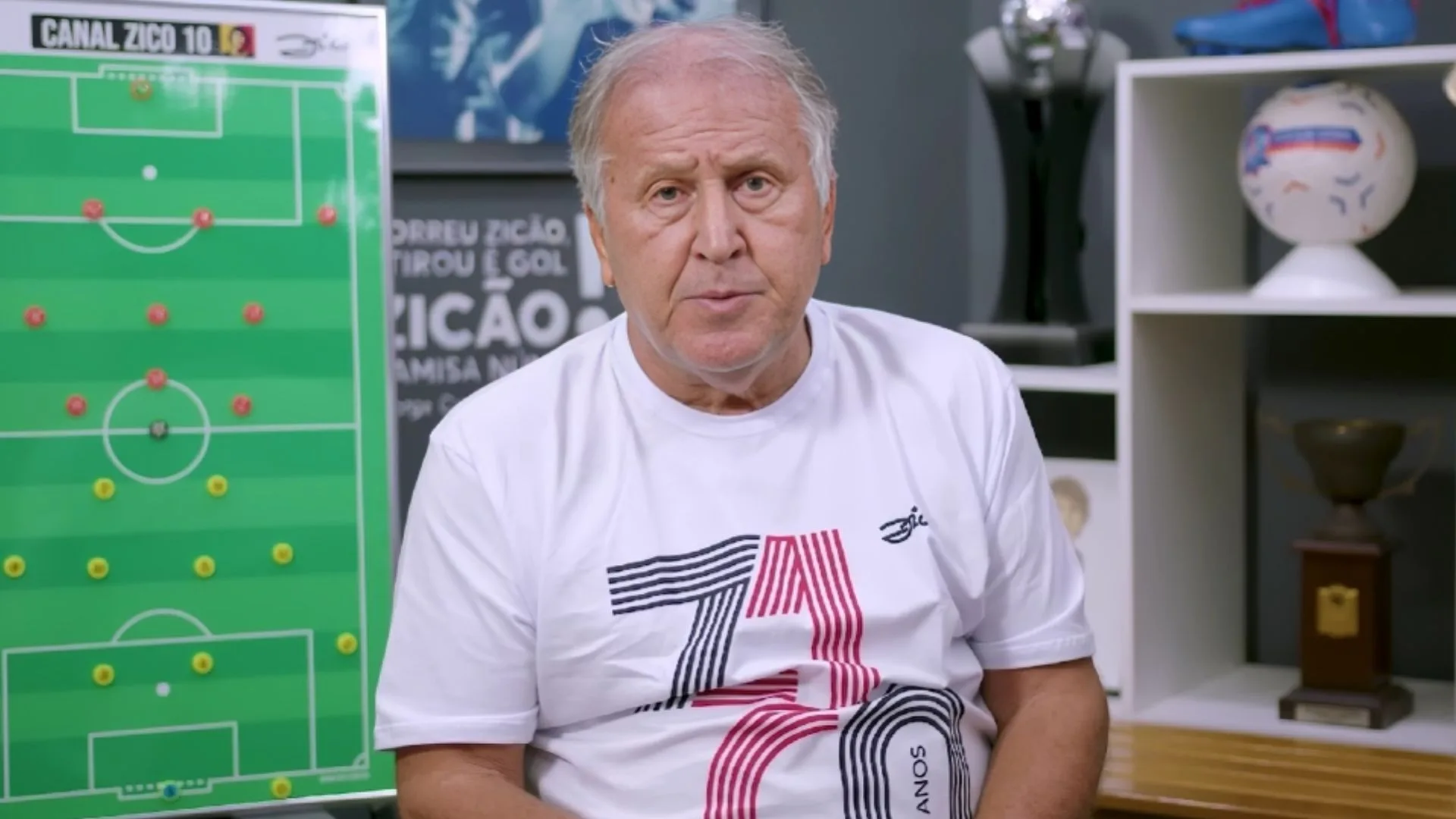 Zico elege principal camisa 10 do Brasil em 2024: “Chamou atenção”