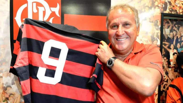 Zico se inclui em top-3 de craques com grande “frieza”: “A gente conhece”