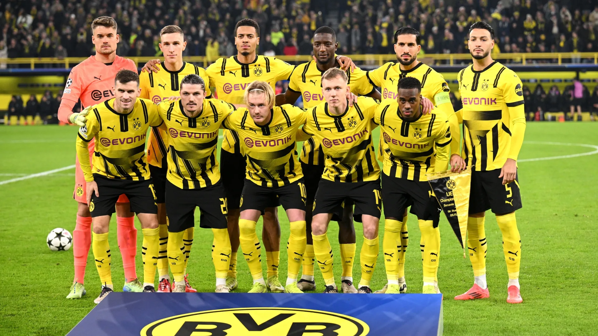 Borussia Dortmund hoje: veja a provável escalação contra o Mainz 05 pela Bundesliga 