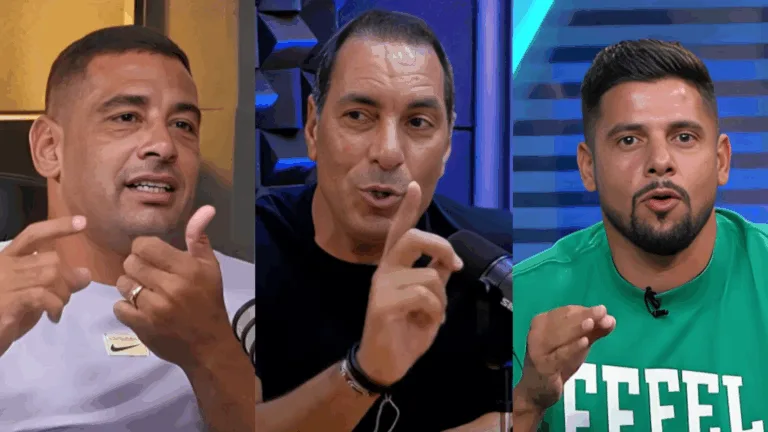 Cicinho, Diego Souza e Edmundo admitem ‘ranço’ por time brasileiro