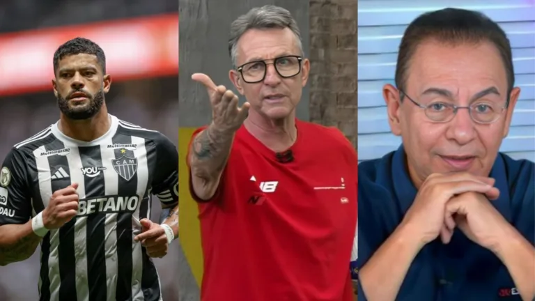 Craque Neto, Hulk e Flávio Prado cravam campeão do Brasileirão