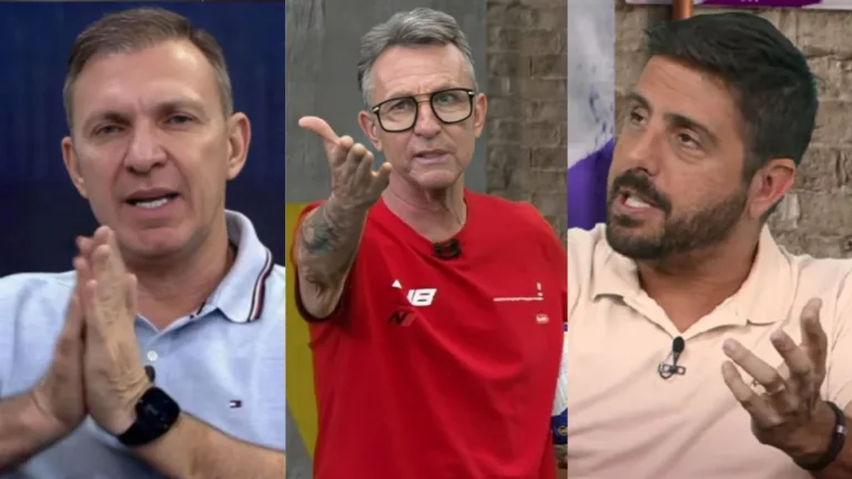 Craque Neto, Nicola e Velloso definem clubes beneficiados pela arbitragem