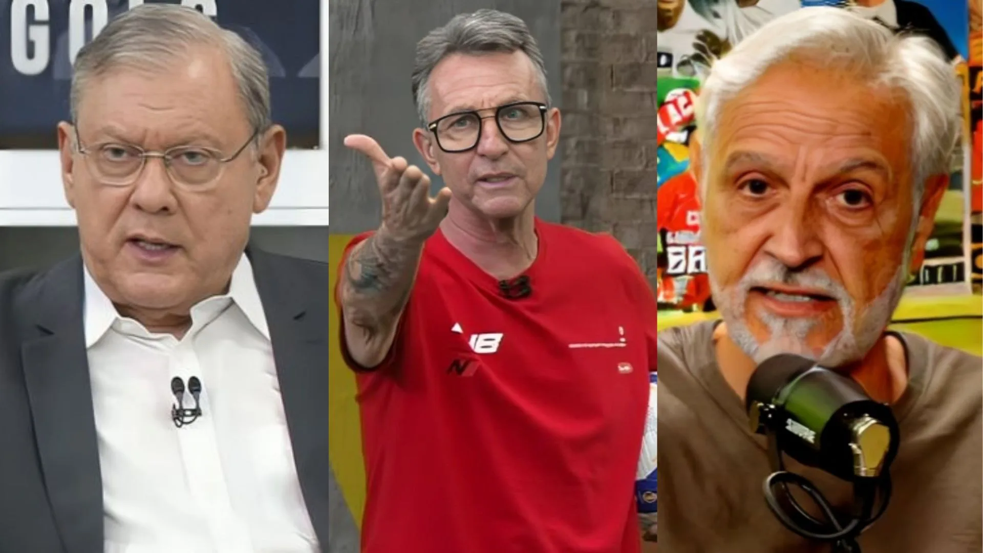 Craque Neto, Milton Neves e Sormani nomeiam o maior clube do mundo