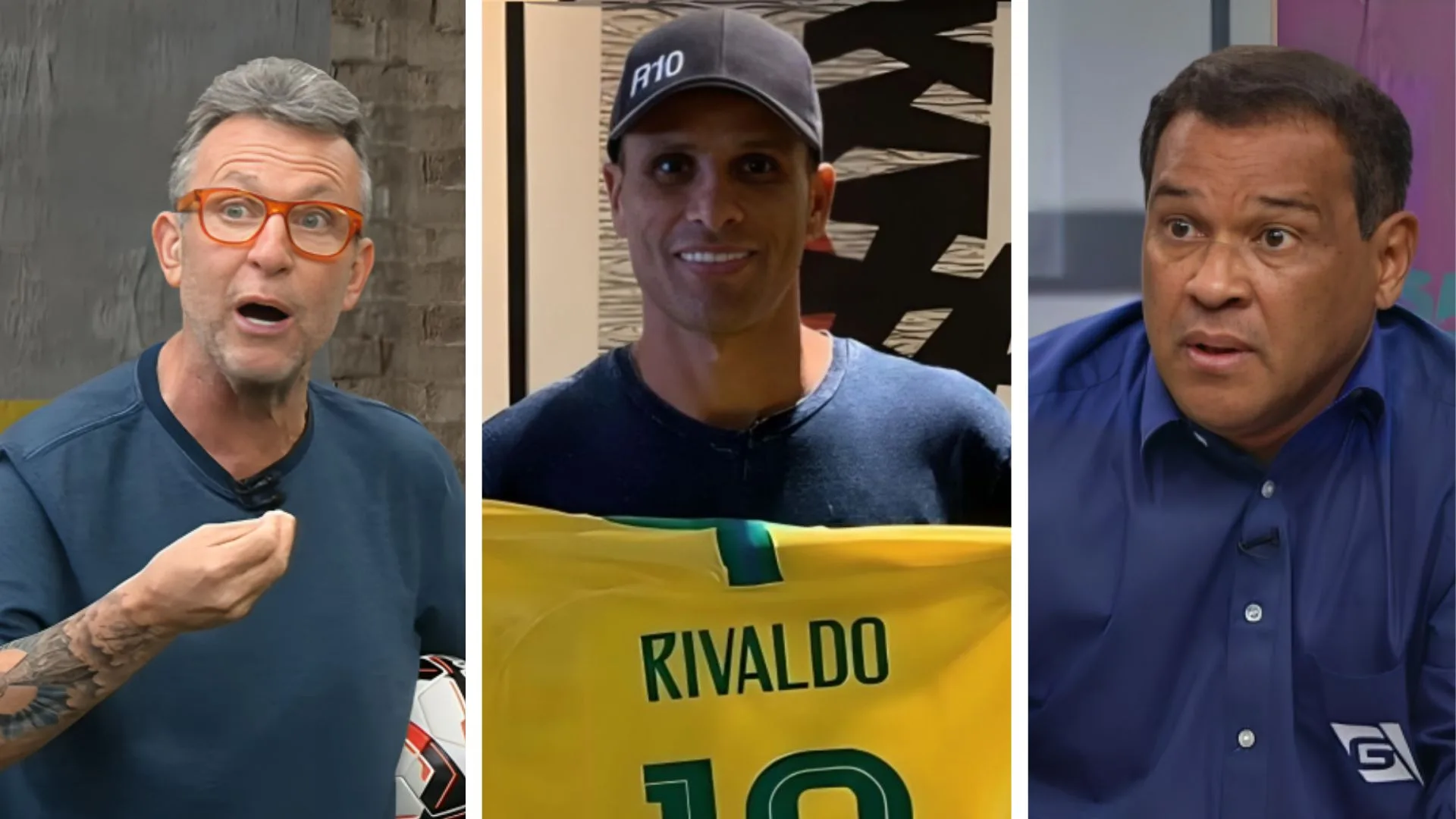 Craque Neto, Rivaldo e Muller apontam campeão da Libertadores