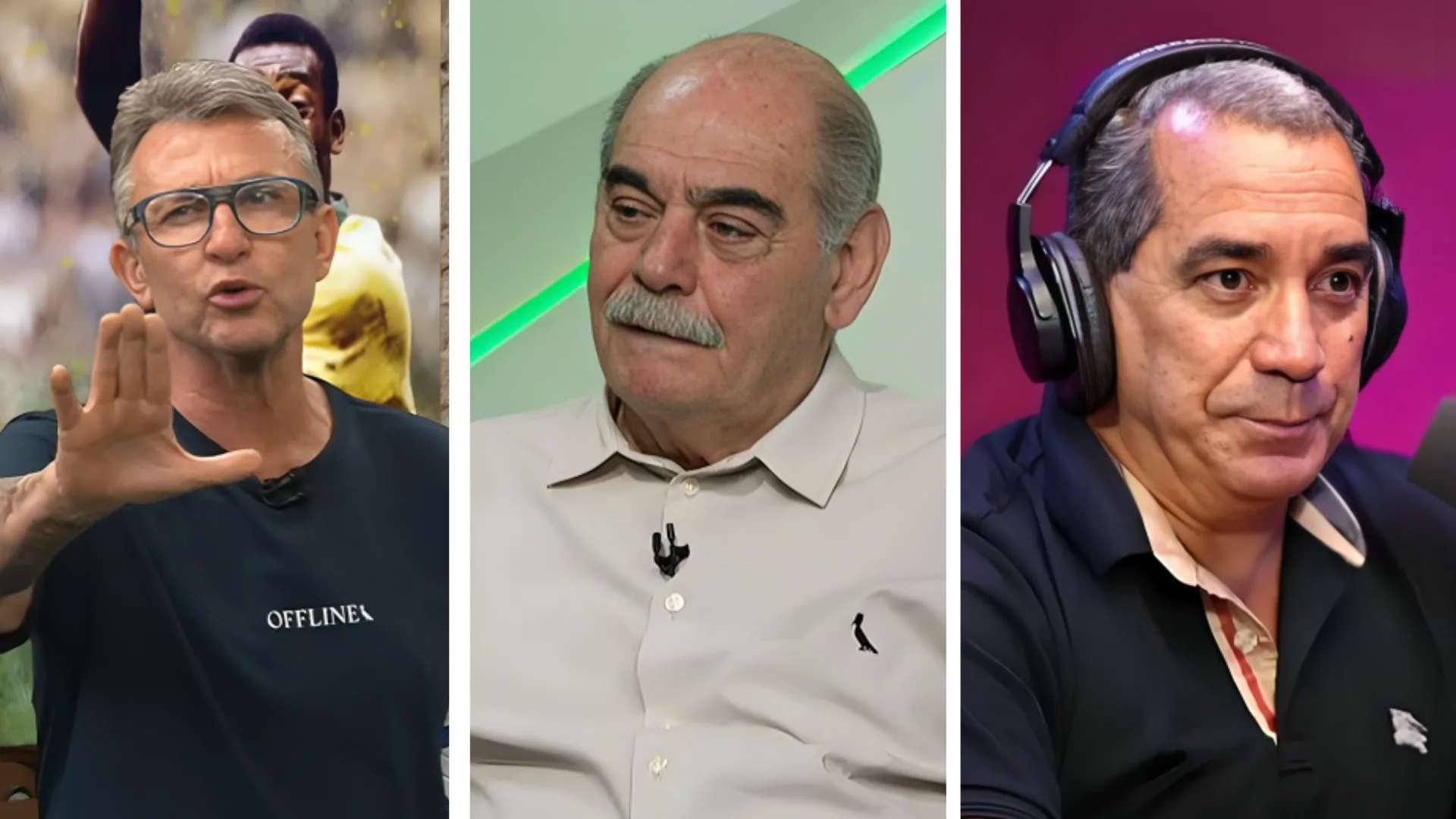 Craque Neto, Rivellino e Zinho indicam possível rebaixado no Brasileirão