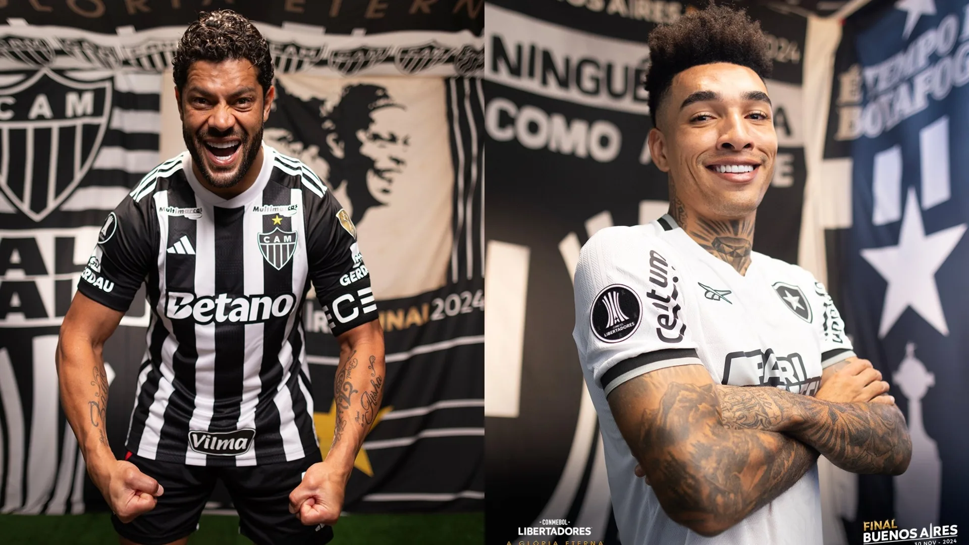 Denílson indica campeão da Libertadores entre Atlético-MG x Botafogo: “Favorito”