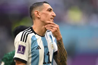 Ángel Di María, na Copa do Mundo 2022