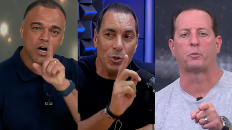 Edmundo, Denílson e Benja definem os técnicos demitidos no Brasileirão