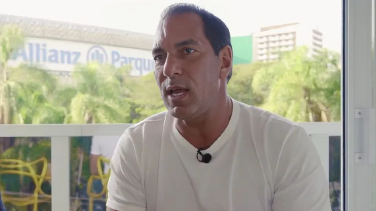 Edmundo aprova dupla do Palmeiras em “potência” do Brasil em 2025