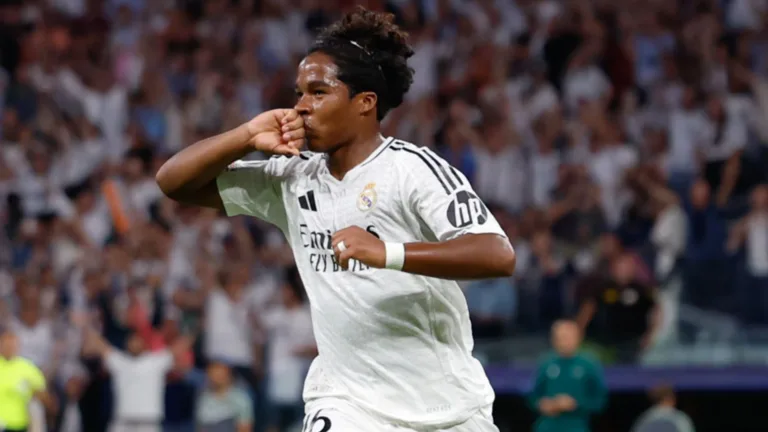 Endrick, do Real Madrid, entra no top-10 mundial de atletas sub-21