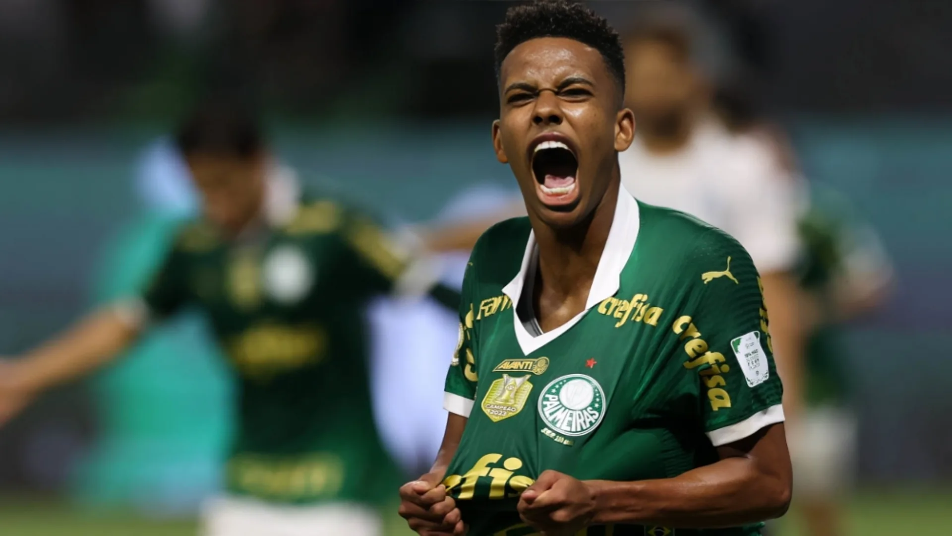 Estêvão, do Palmeiras, deixa aviso sobre título do Brasileirão