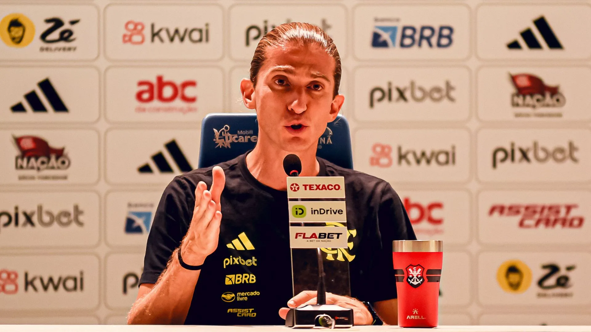 Flamengo hoje: Filipe Luís tem cinco desfalques na final contra o Atlético-MG