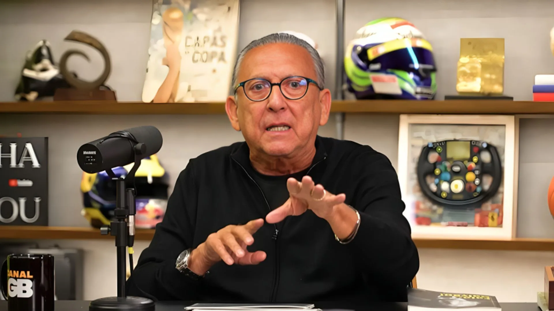 Galvão Bueno não descarta rebaixamento surpresa no Brasileirão