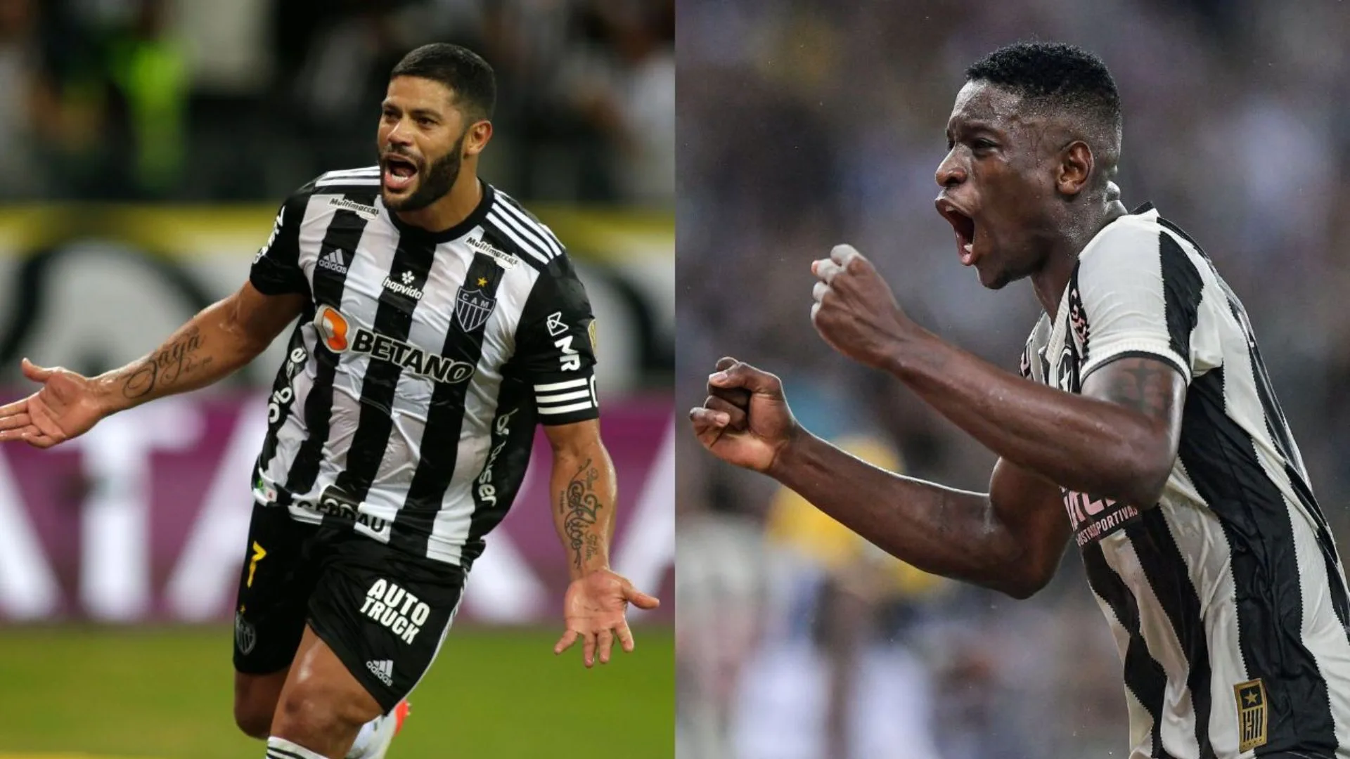 Luiz Henrique manda recado a Hulk antes de Botafogo x Atlético-MG na Libertadores