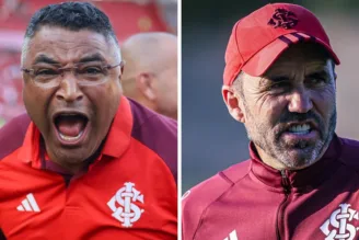 Roger Machado e Eduardo Coudet