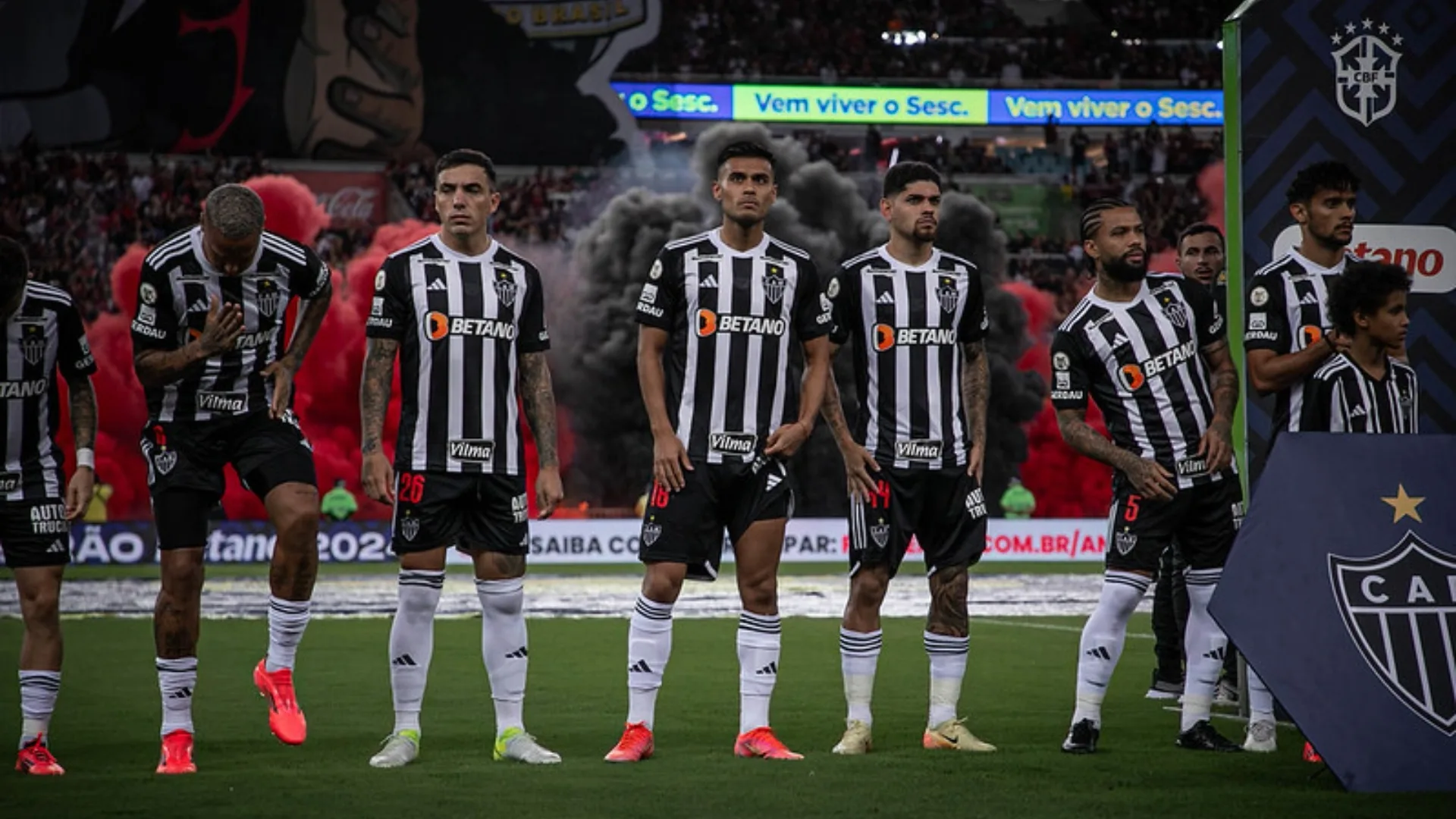 Atlético-MG: veja a provável escalação contra o SPFC hoje pelo Brasileirão Série A
