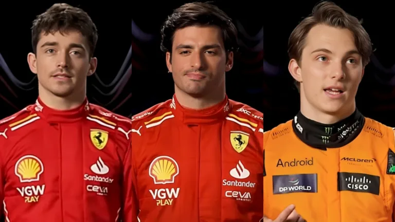 Fórmula 1 hoje: Leclerc, Sainz e Piastri elegem top-3 de maiores pilotos da história