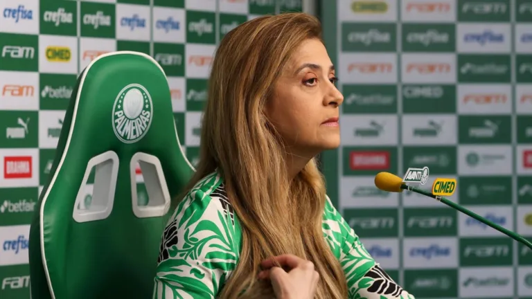 Leão dispara contra críticos de Leila Pereira no Palmeiras: “Ignorante no futebol”