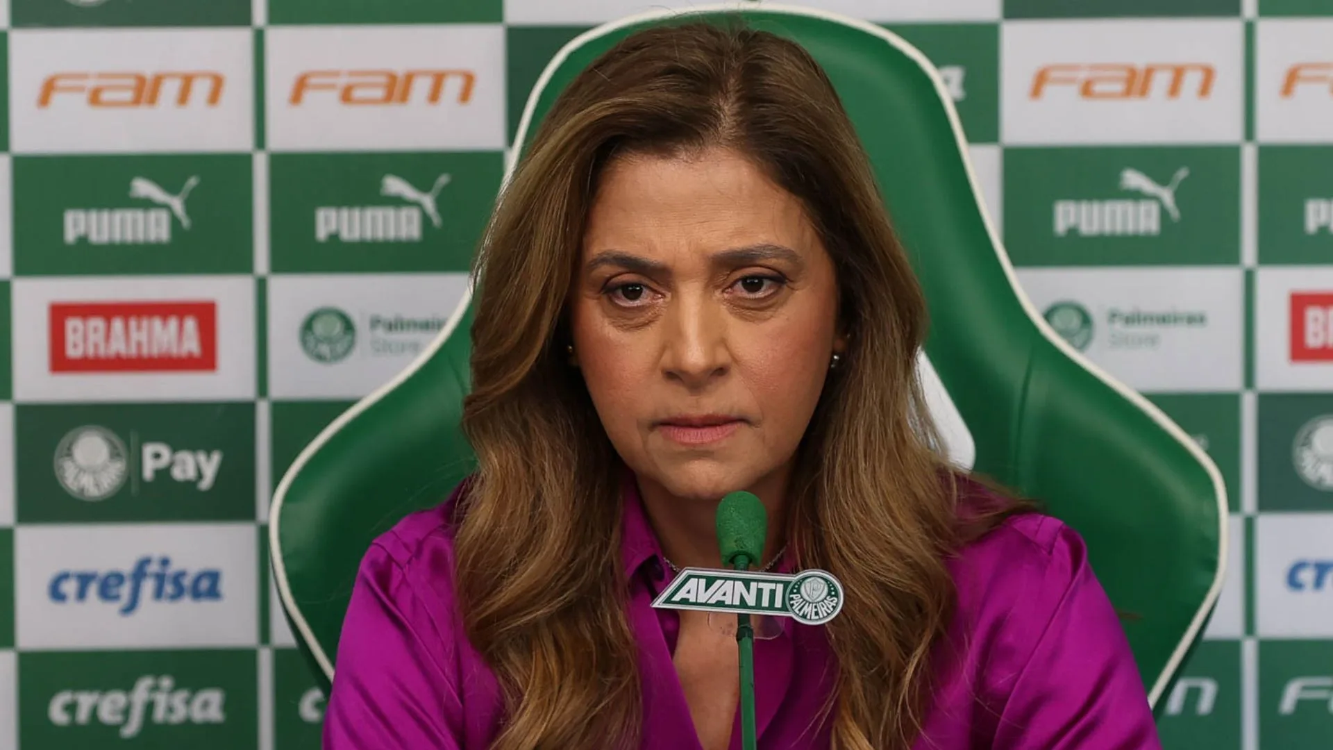 Muller se revolta com postura de Leila Pereira no Palmeiras: “Não entende nada de bola”