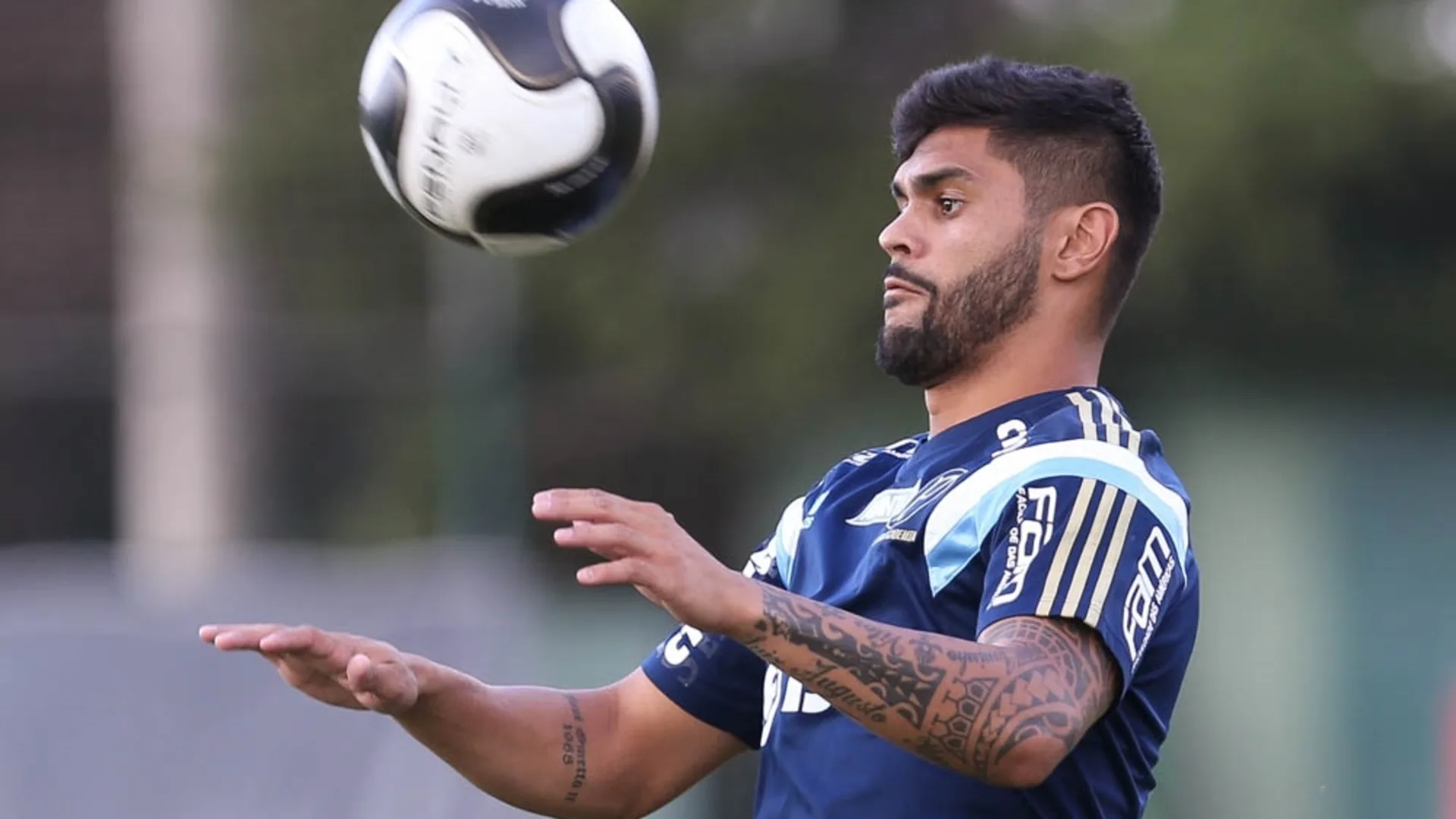 Ex-Palmeiras, Luan revela que astro francês tem o sonho de jogar no Brasil